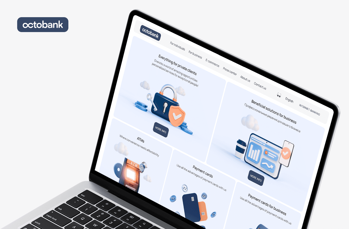 Civitta | Octobank: digital banking platform